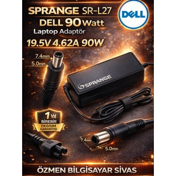 SPRANGE SR-L27 DELL 90 Watt Laptop Adaptör