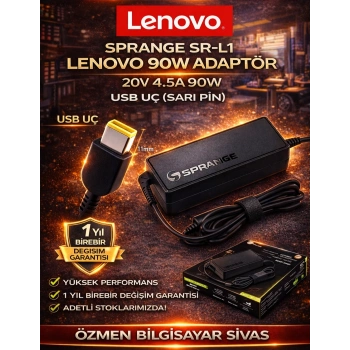 SPRANGE SR-L1 20V 4.5A 90W LENOVO USB UÇ PİN Notebook Adaptör