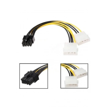 8 Pin Ekran Karti Power Güç Kablosu Çevirici A4260