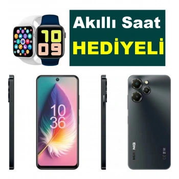 Akıllı Saat Hediyeli Hikıng A45 8/128 Akıllı Telefon