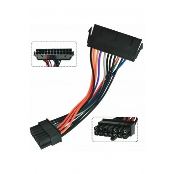 Alfais 4981 Psu Power Supply 14 Pin To 24 Pin Atx Çevirici Dönüştürücü Adaptör Kablosu AlfaisAL4981