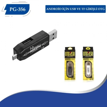 Android için USB ve TF Girişli OTG