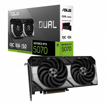 ASUS RTX5070 12GB GDDR7 192BIT 3xDP/2xHDMI (DUAL-RTX5070-O12G)
