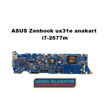 ASUS Zenbook ux31e anakart i7-2677m