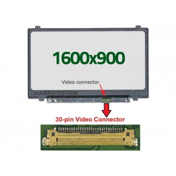 B140RTN03.0 HW6A 14 Ekran 30 Pin Slim Led Panel 1600x900 320mm
