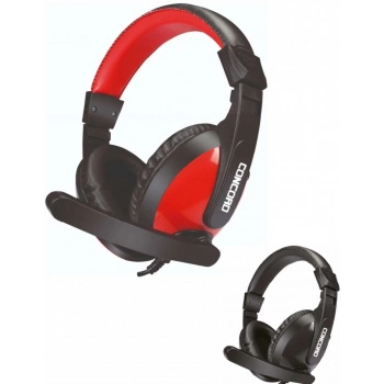 Concord C-943 Deri Mikrofonlu PC Oyuncu Gaming Kulaklığı