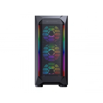 COUGAR MX410 650W 80+ 4x12CM FAN USB3.2 PENCERE ATX KASA (CGR-5VM6B-MESH-G-RGB)