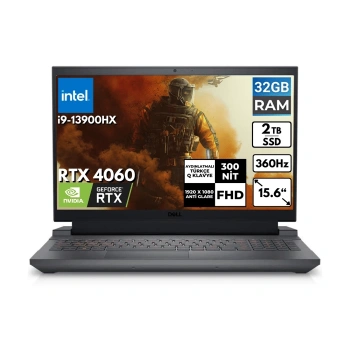 DELL G15 5530 G155530017U I9-13900HX 32GB 2TB SSD 8GB RTX4060 15.6 DOS