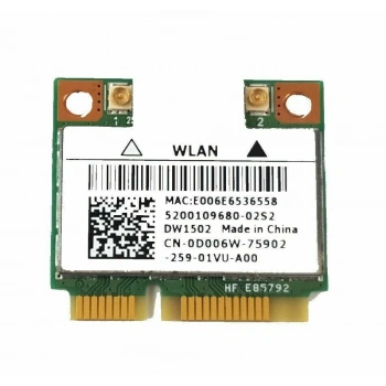 Dell Inspiron 15 N5050 M5050 M5040 N5040 3520 P18F DW1701 Vostro 1504 Notebook Wifi Kartı