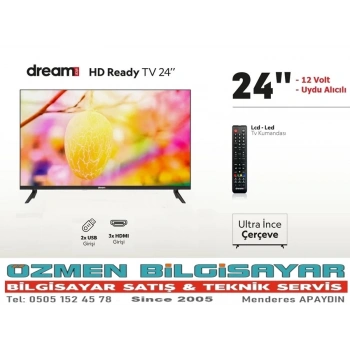 Dreamstar 24DSE100 24 61Ekran Uydu Alıcılı Led TV Full HD