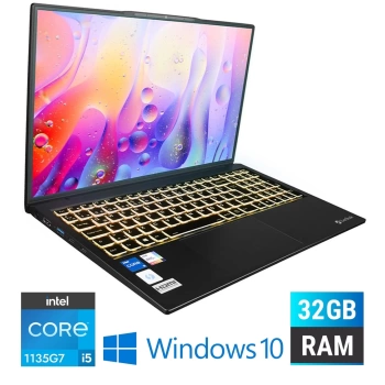 Everest EVERBOOK EB-15R Core i5 1135G7 32GB 500GB NVME 15.6 FHD IPS Türkçe Q Win10 Home Notebook