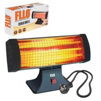 FLLO Elektrikli Soba Ayak altı Isıtıcı 3 Çubuklu 1800w