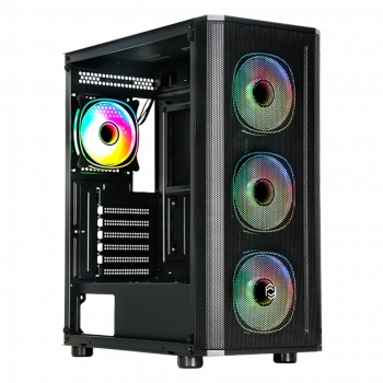 FRISBY CM-105 650W 80+ USB3.0 4x12CM FAN PENCERELI ATX KASA SIYAH