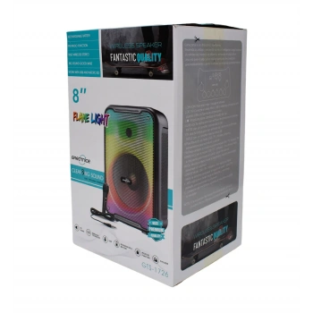 Greatnice GTS-1726 FM/SD Aydınlatmalı Bluetooth Hoparlör 8 inch