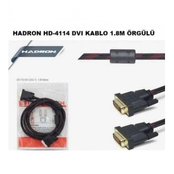 HADRON HD-4114 DVI-DVI 24+1 KABLO 1.8M
