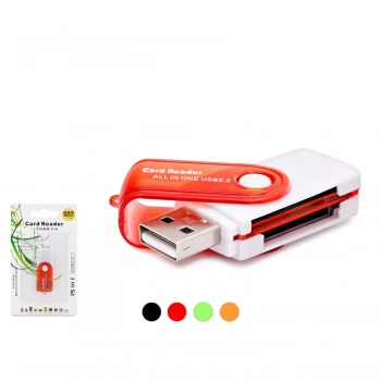 Hadron Hdx7022 Card Reader Usb All In One Çok Renkli
