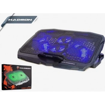 HADRON HR2008/20 NOTEBOOK SOĞUTUCU LEDLİ 4 FANLI YÜKSEKLİK KADEME