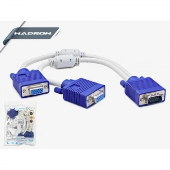 HADRON HR4325Y/150 VGA Y KABLO M/2F 30CM