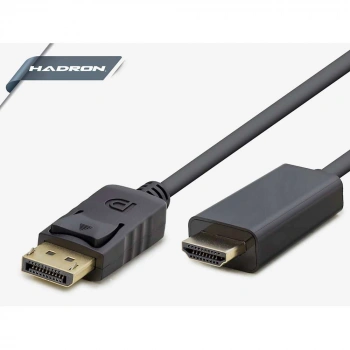 HADRON HR4487/250 DISPLAY TO HDMI KABLO 1.8 MT
