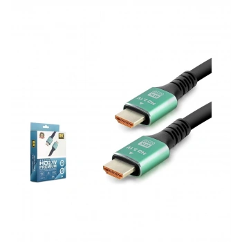 Hdmi Kablo Pvc 8K 60Hz 2.1V Optıc Od8.0 2M Siyah
