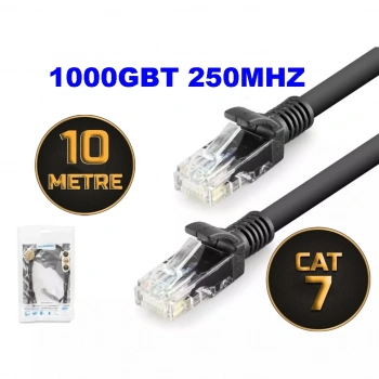 HDX5094 CAT7 KABLO 1000GBT 250MHZ 10M SİYAH