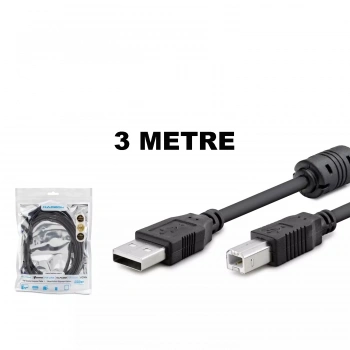 HDX7506 USB PRINTER KABLOSU 3M SİYAH