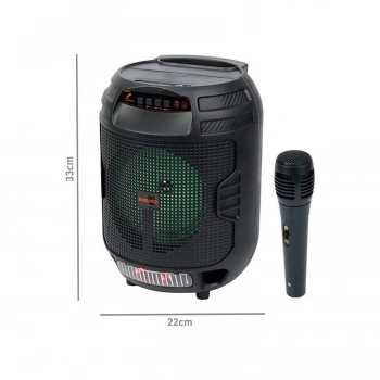 KIMISO QS3609 BLUETOOTH SPEAKER 210*210*299MM