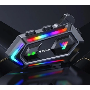 LEERFEI Y20 Max Motosiklet Bluetooth 5.3 Kask Intercom