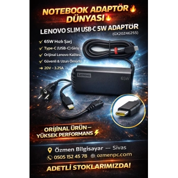 Lenovo Slim Usb-C 65W Ac Adapter(Ce) GX20Z46255