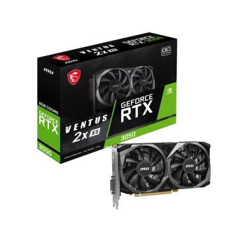 MSI RTX3050 8GB GDDR6 128BIT DP/HDMI/VGA (GEFORCE RTX 3050 VENTUS 2X XS 8G OC)