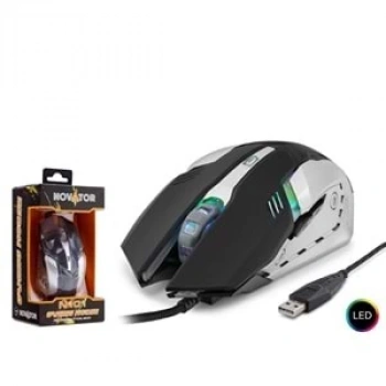 NOVATOR N101 MOUSE KABLOLU OYUN USB LEDLİ 2000 DPI