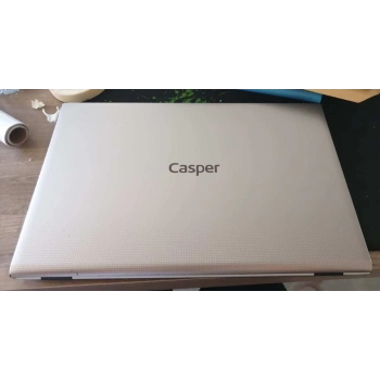 Orijinal Servis Çıkması Casper F600, F650, F700 F15 Serisi Laptop Ekran Arka Kasası Lcd Cover, Menteşe Takımı Sag Sol, kamera (GOLD)