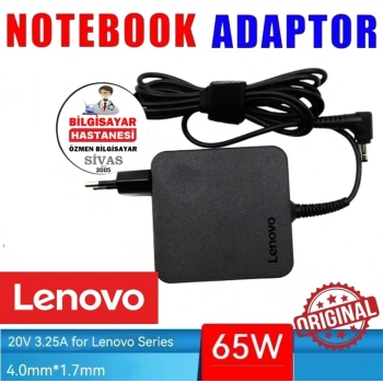 Orjinal LENOVO Adaptör Laptop Şarj Aleti 20v 3.25a 65w