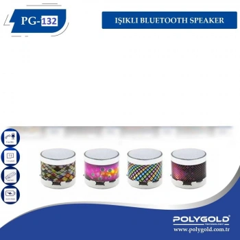 PG-132 Işıklı Bluetooth Speaker