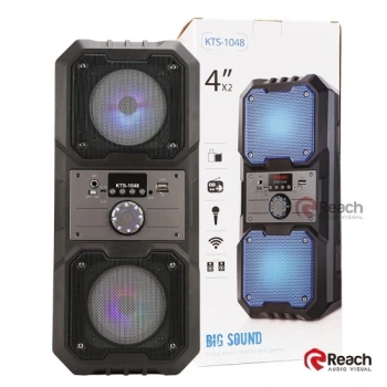 PG-1408 (KTS1048) LEDLİ BULUTUT SPEAKER USB-TF-FM