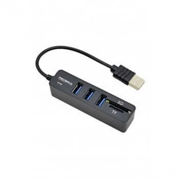 PG-289 Polygold Usb 3.0 Çoklayıcı 3 Port 1 Tb Usb Hub Sd/tf Girişli