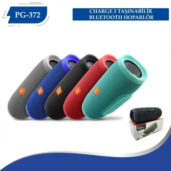 PG-372 CHARGE 3 TAŞINABİLİR BLUETOOTH HOPARLÖR