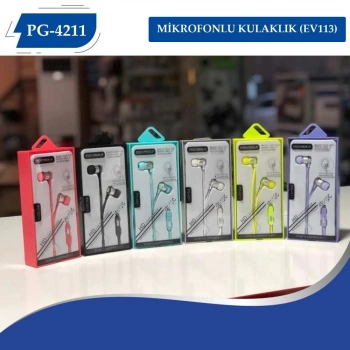 PG-4211 MİKROFONLU KULAKLIK (EV113)