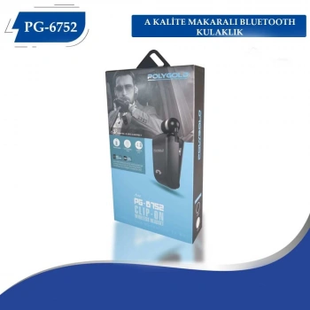 PG-6752 POLYGOLD MAKARALI TİTREŞİMLİ BLT KULAKLIK