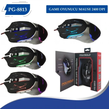 PG-8813 GAME OYUNUCU MAUSE 2400 DPI
