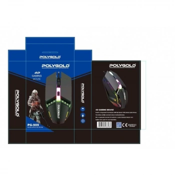 PG-909 USB 4D MODELİ IŞIKLI MOUSE