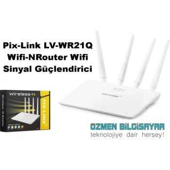 Pix-Link LV-WR21Q Wifi-N Router Wifi Sinyal Güçlendirici