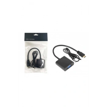 PL-7237 HDMI TO VGA ÇEVİRİCİ KABLO