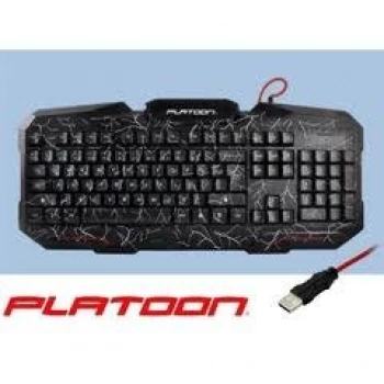 Platoon PL-474 Işıklı Oyuncu Klavye