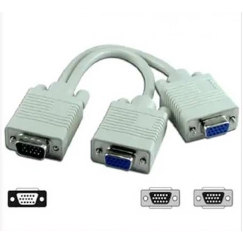 Platoon PL-7275 VGA Çoğaltıcı 10CM (1 Giriş 2 Çıkış)