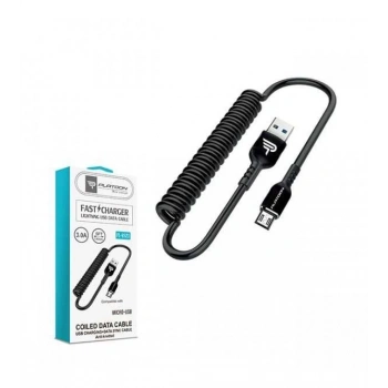 PLATOON PL-8823 SPRALLİ LUNA UÇ ŞARJ KABLOSU