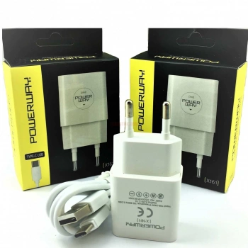 Powerway X-161 5 Volt 2 Amper Type C Şarj Aleti Type C Kablo
