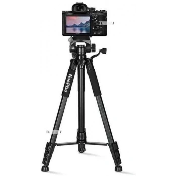 Profesyonel Telefon Kamera Tutucu Katlanabilir Tripot F8850