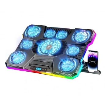RGB 9 Rgb Fanlı Notebook Soğutucu Stand