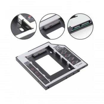 Sata 9.5 Mm Ssd Harddisk Kutusu Kızak